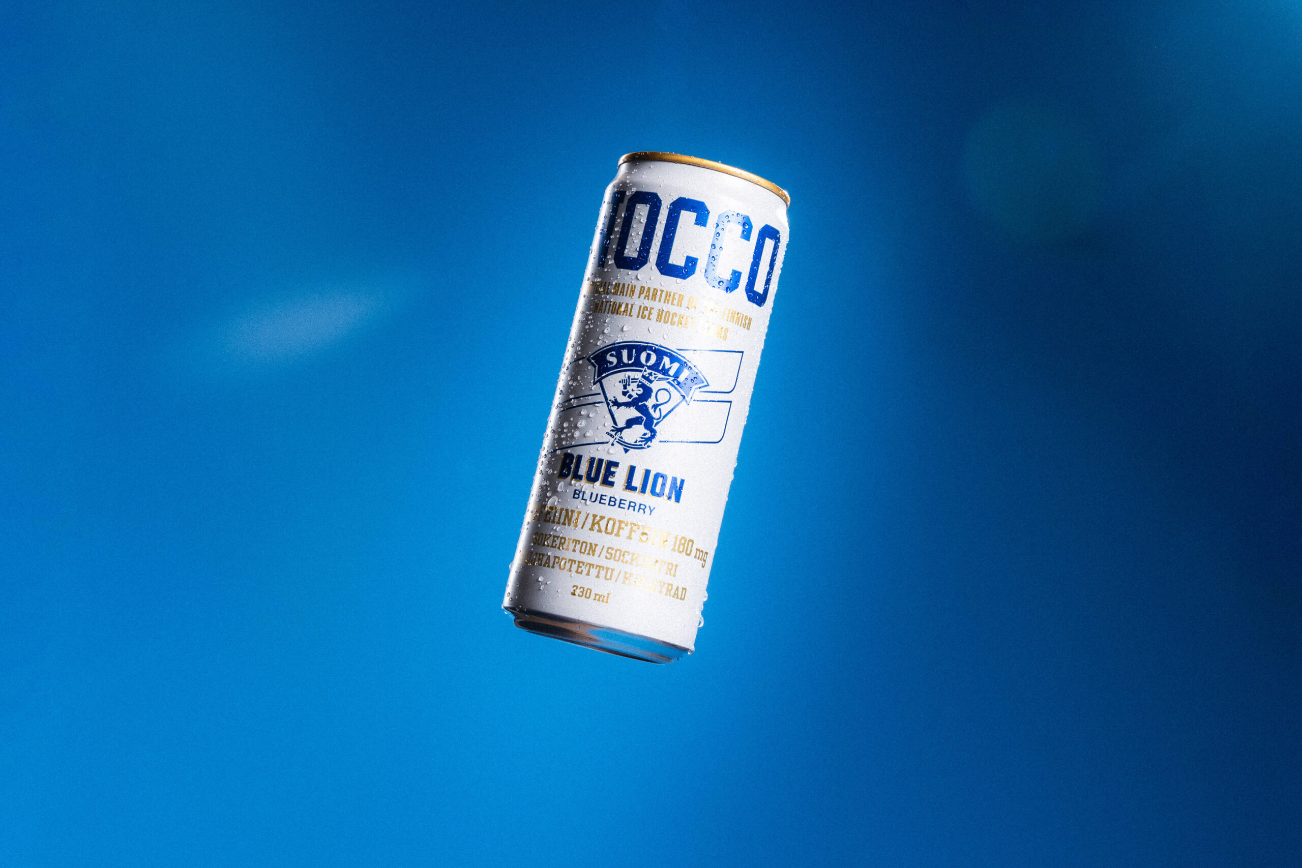 Limited edition NOCCO Blueberry featuring ‘The Lions’